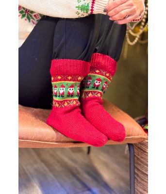 Julesokk med nissemotiv - DLG 23-035B