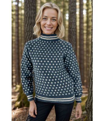 Heidmork islender i mørk petrol - DLG-24-003-AS529500