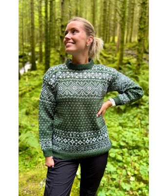 Mørkegrønn vangsgenser - DLG 24-010C