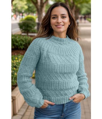 Strukturlykkegenseren i lys-petrol - DLG 24-013-AS528