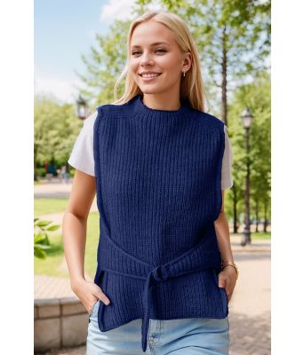 Varenna vesten i marineblå - DLG 25-002-SU3406