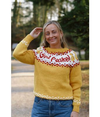 God påske genseren i alpaca storm - DLG 25-005-AS544