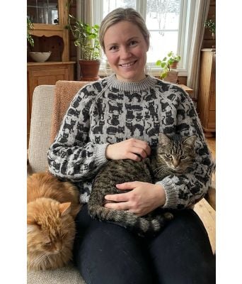 Crazy cat woman kattegenser - DLG 25-038AS-513517