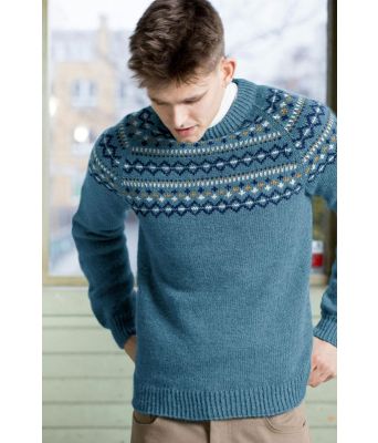 Lys denimblå Oder genser - DLG 255-3437