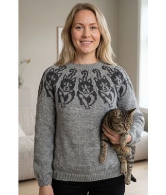 Grå Logrepus kattegenser - DLG 26-009U-613615