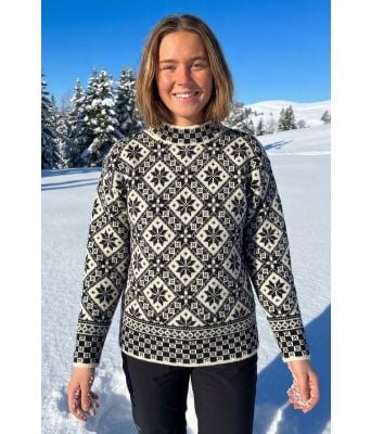 Vintage roserute genser - DLG 265