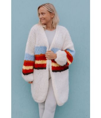 Drømmejakken chunky mohaircardigan