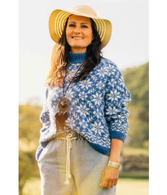 Kongeblå Carly-genser - DSA 137-01-807702