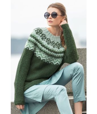 Anjagenseren i mørk olivengrønn - DSA 55-07B-761