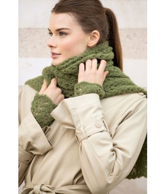 Jenny sjal og pulsvotter - DSA 55-12