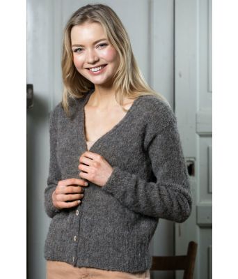 Tynn Akaia strikkejakke / cardigan - DSA 80-12