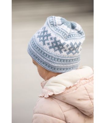 Elisabeth strikkelue til barn - Viking 2001-02A