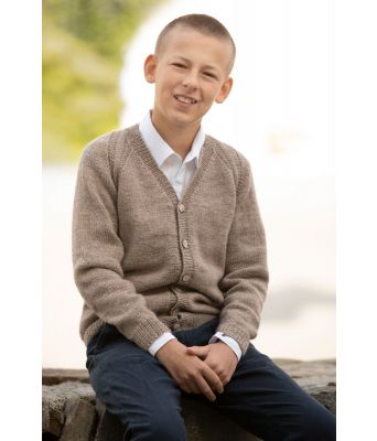 Fam strikket jakke til barn - Viking 2129-10