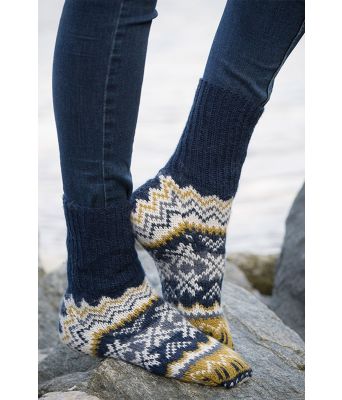 Fryd strikkede raggsokker - Viking 1710-4