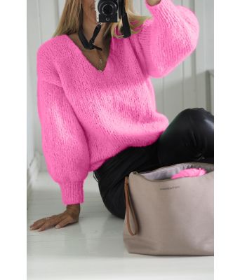 Fuksia Tynn Mira genser - TL0015-BF47952 