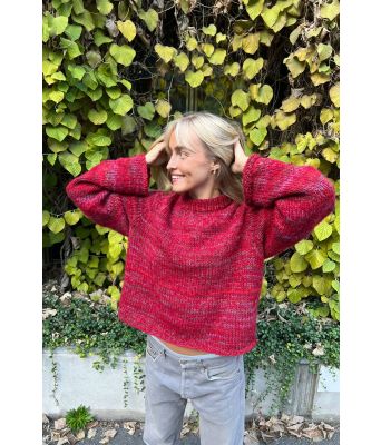 Øyunn strikkegenser med raglanfelling - ØK 01-07