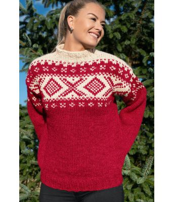 Chunky Cortinagenser i rødt - GG 292-01B