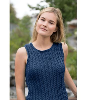 Marineblå Tina sommertopp - GG 292-30-5307