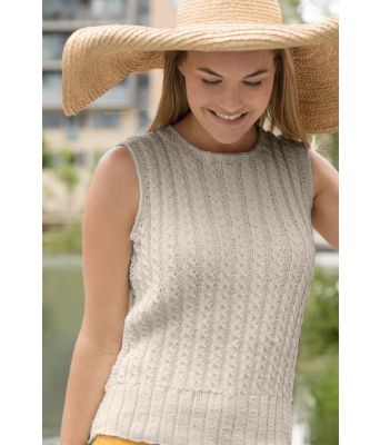 Tina sommertopp i kitt - GG 292-30-5384