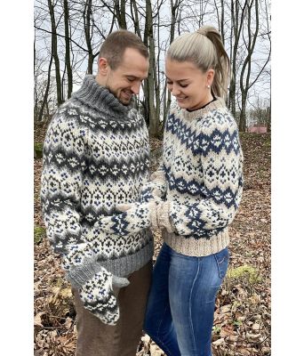 Drifagenseren med marineblått mønster - GG 294-14C