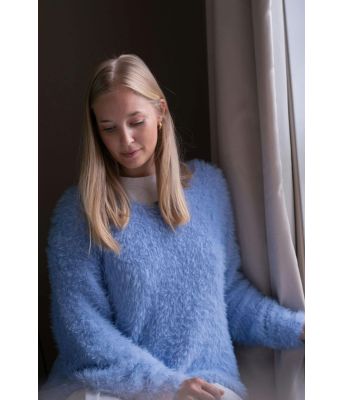 Mamba genser i isblå - GG 322-06