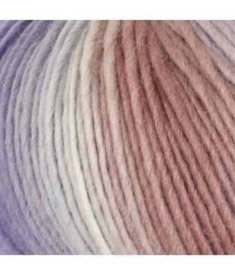 Gjestal garn - Pretty print ullgarn 509 Lillafarget