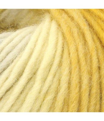 Gjestal garn - Pretty print ullgarn 512 Sitronfarget print