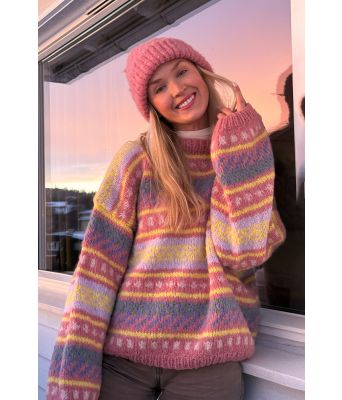 Varmrosa Hanamigenser i Faerytale - Ingrid Raadim IR-02-09B