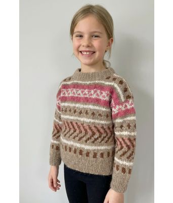 Hanamigenser i barnestørrelse i kamelbrun - IR-02-10C-720