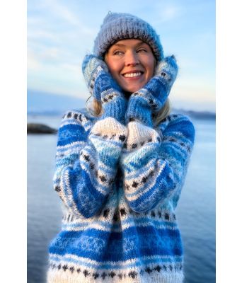 Kongeblå Hanamivotter - IR-02-13A-724