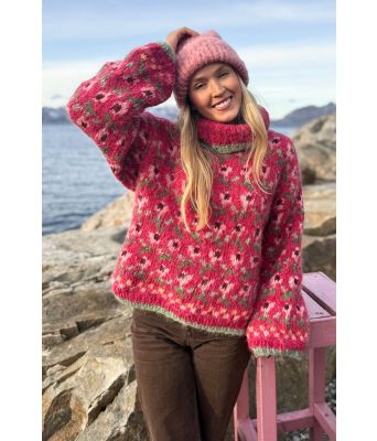 Ellingorgenseren i plommefarge - Ingrid Raadim IR-03-09A