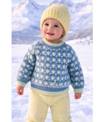 Isblå Ellinorgenser til barn - Ingrid Raadim IR-03-17A