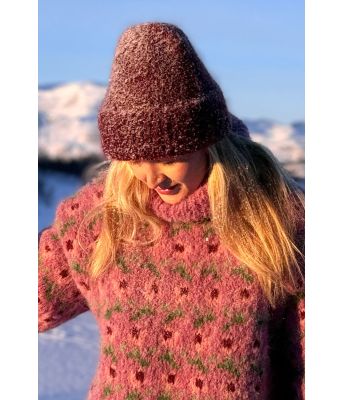 Frostluen i plommefarge - Ingrid Raadim IR-05-01D