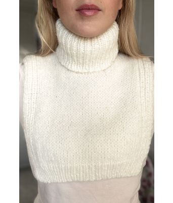 Hvit Frost hals - Ingrid Raadim IR-05-06A