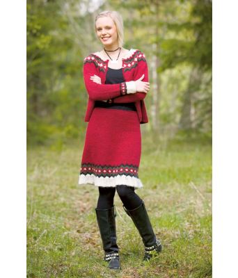 Riddari skjørt med volang - Istex 91067