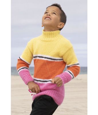 Leik strikkegenser til barn - Viking 1815-06