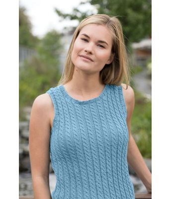 Lyseblå Tina sommertopp - GG 292-30-5340