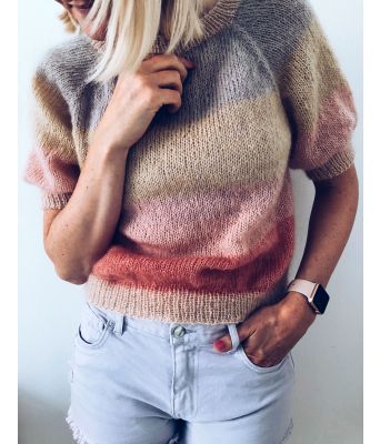 Sorbet bluse fra Mille Fryd Knitwear