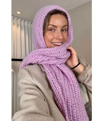 Lilla MinMote-hood - STRIKKIA X MINMOTE MM001-767OL