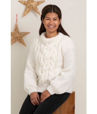 Natali strikket genser - Viking 2136-16