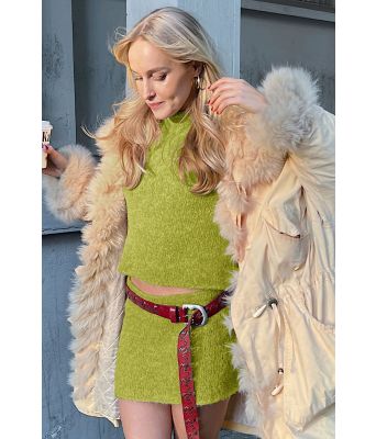 Pæregrønt Rubinaskjørt - ØK 04-02I