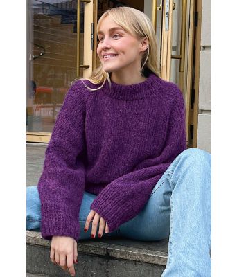 Lilla Krogh Loose genser i alpakkaull - ØK 04-09H