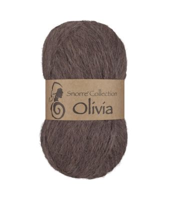 Viking garn - Olivia 708 Brun