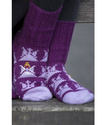 Raggsokker med engler - Viking 1714-17B