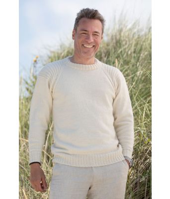 Sande klassisk strikkegenser til mann - Viking 2130-10