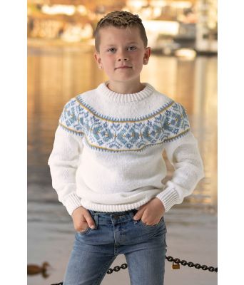 Sandnes genser til gutt - Viking 2131-05A