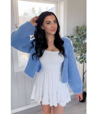 Stinas sommercardigan i blå - Stina Bakken SB0019-707