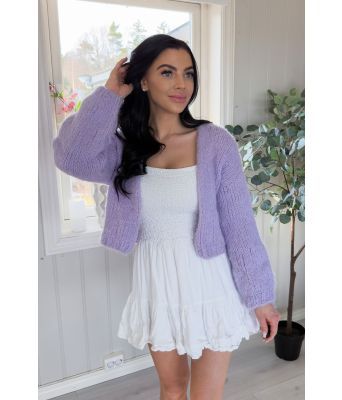 Stinas sommercardigan i lilla - Stina Bakken SB0019-708