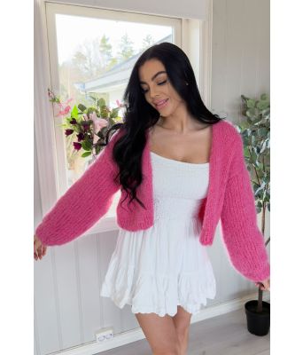 Stinas sommercardigan i rosa - Stina Bakken SB0019-712