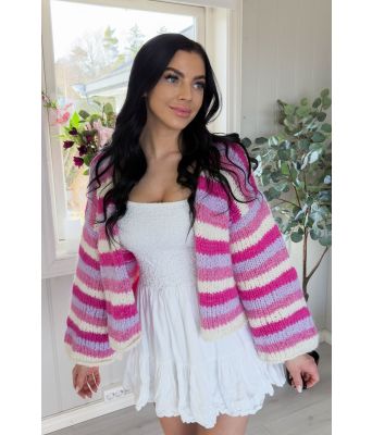 Bubblegum cardigan - Stina Bakken SB0022